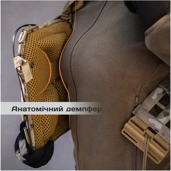 Плитоноска M3 Pro (жіноча версія) (Мультикам) із системою швидкого скидання - фото 6