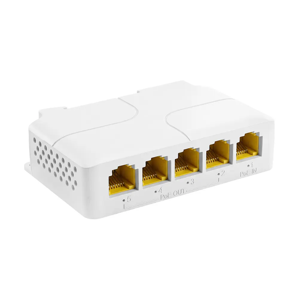 PoE-розширювач на DIN-рейку NVC-POE 4/1000 DIN (73-00167) - фото 3
