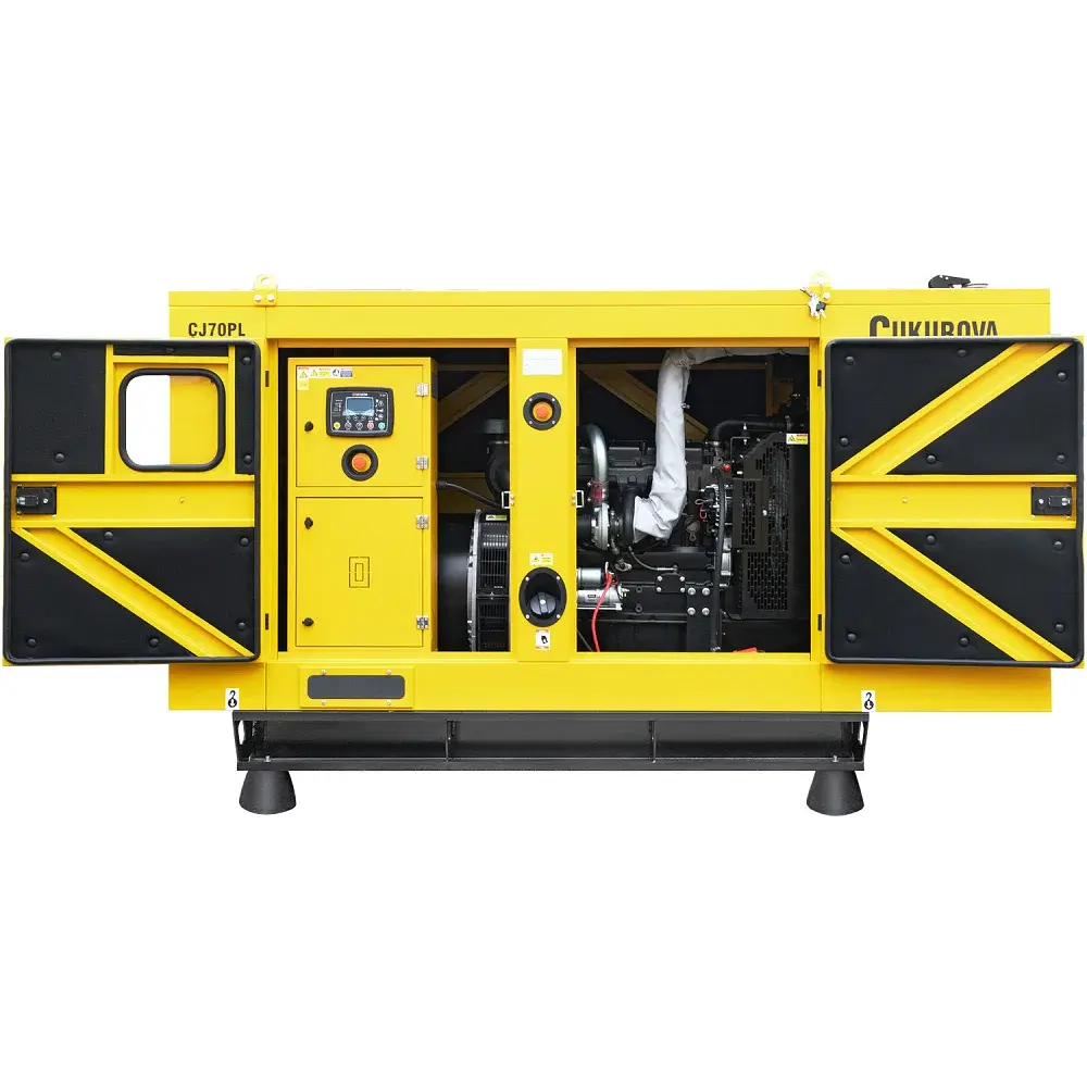 Генератор Cukurova CJ70PL 70 kVA Perkins 1104A-44TG1 Leroy-Somer трьохфазний дизельний - фото 5