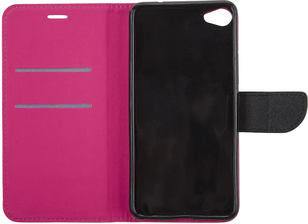 Чехол-книжка TOTO Book Cover Mercury Meizu U10 Rose red - фото 2