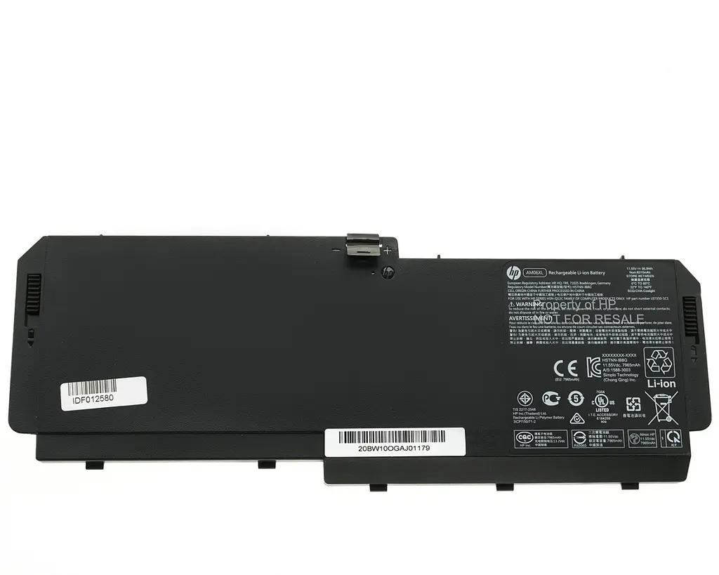 Акумулятор HP AM06XL (ZBook 17 G5, Zbook 17 G6) 11.55V 8310 mAh 95.9Wh Black - фото 2