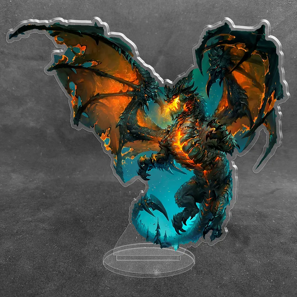 Акрилова колекційна фігурка World of Warcraft Смертокрил 15 см