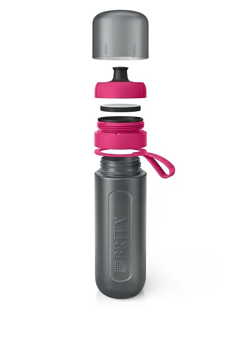 Фільтр-пляшка Brita Active 600 мл рожева (1020337) - фото 2