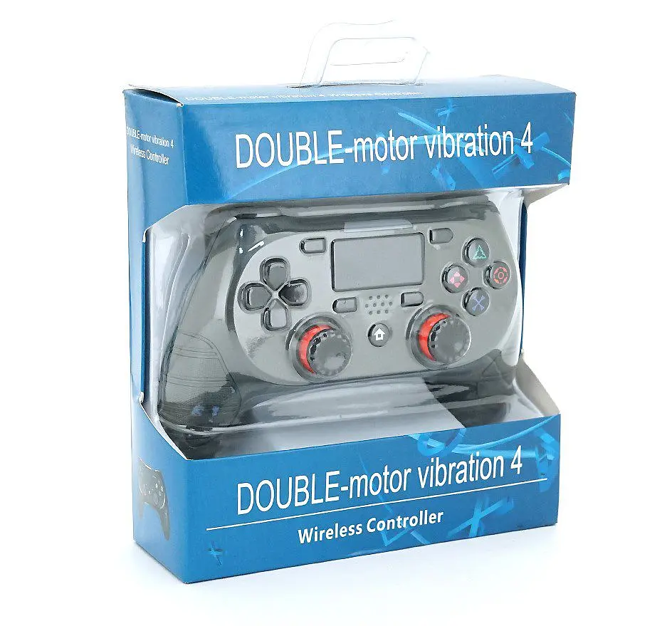 Геймпад джойстик DoubleShock S8P Wireless PS4 Double Motor Vibration DUALSHOCK 4 Grey - фото 5