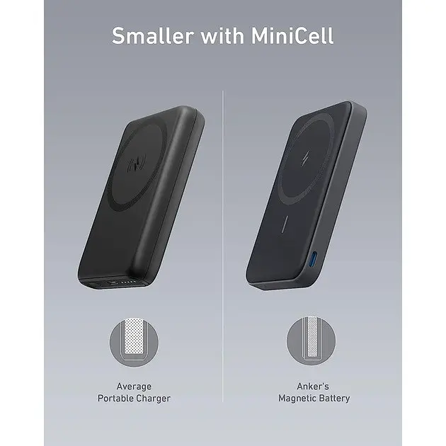 Портативный аккумулятор - внешняя батарея Anker 622 Magnetic Battery (A1161G21) - фото 7