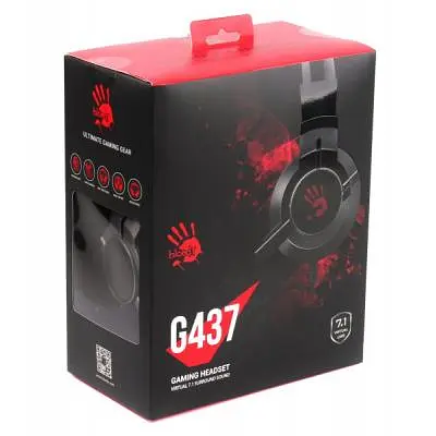 Навушники A4Tech G437 Bloody Black (G437 Bloody Black) - фото 4