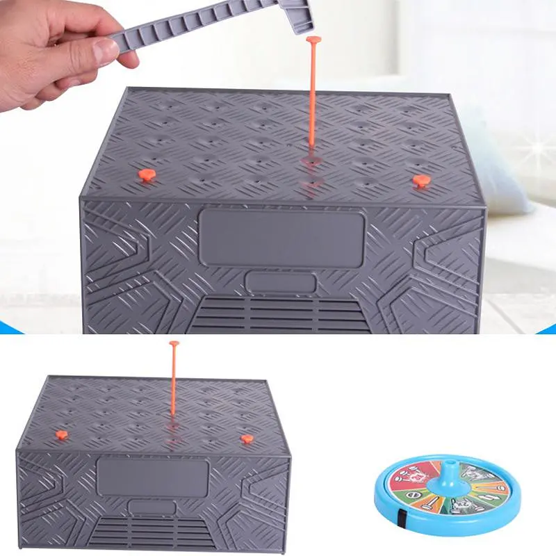 Настільна інтерактивна гра Ummi 707-88 Nail Hammering Game Blue - фото 4