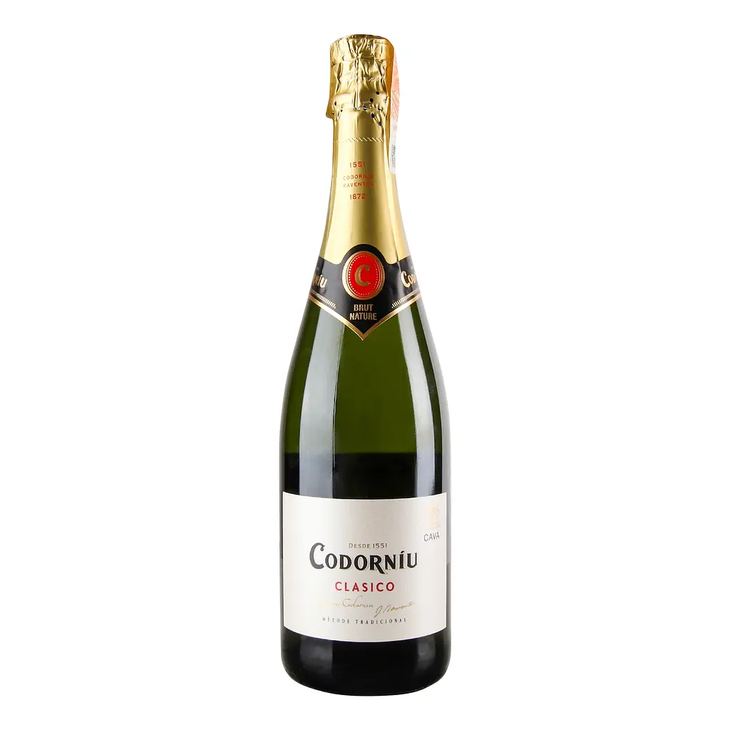 Ігристе вино Codorniu Cava Clasico Brut Nature, 11,5%, 0,75 л - фото 2