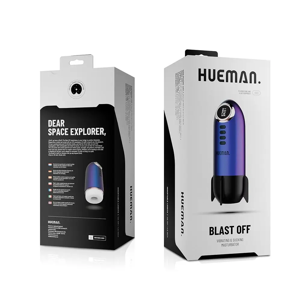 Мастурбатор Hueman - Blast Off Rocket Masturbator - фото 5