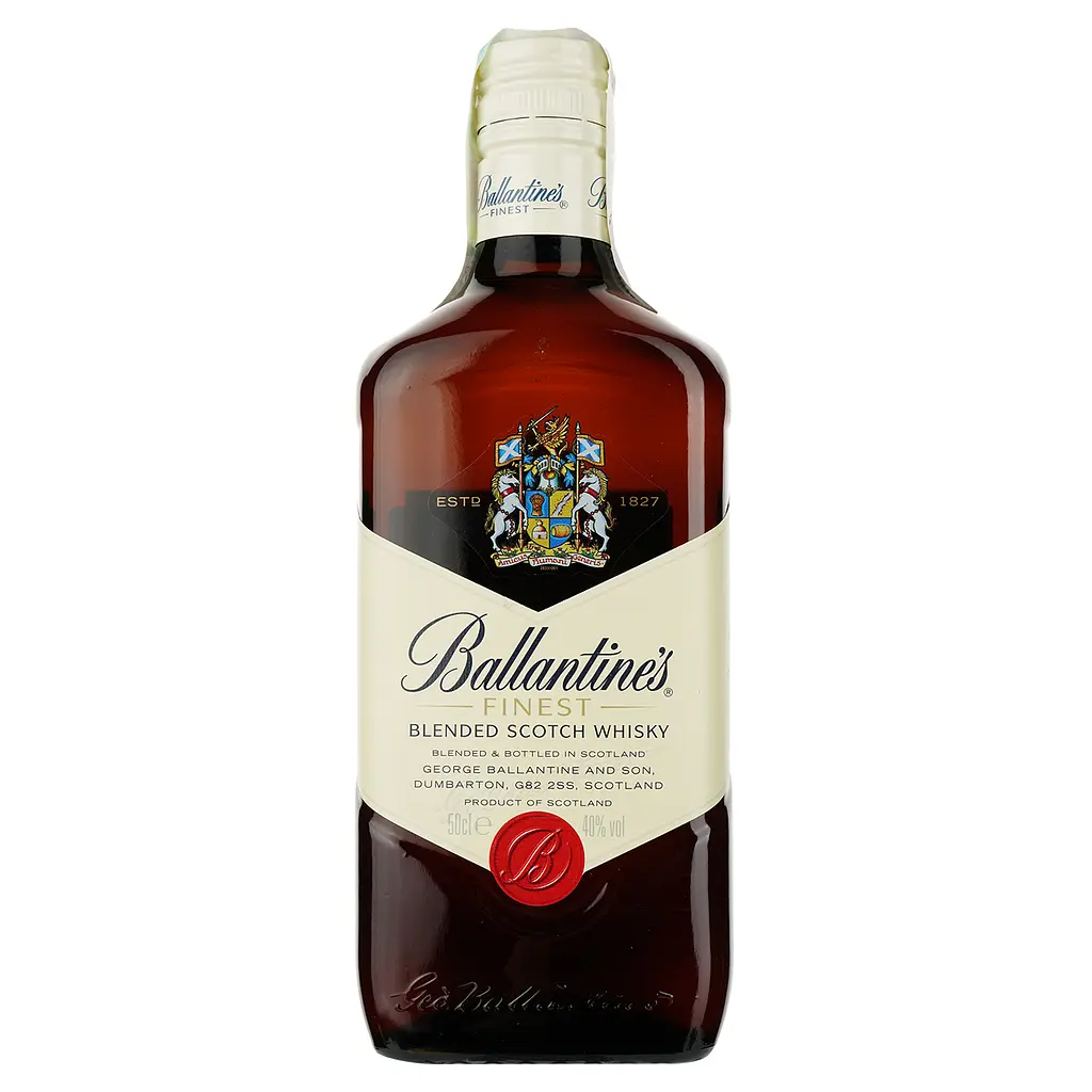 Упаковка віскі Ballantines Finest Blended Scotch Whisky 40% 3 л (0.5 л х 6 шт.) - фото 2