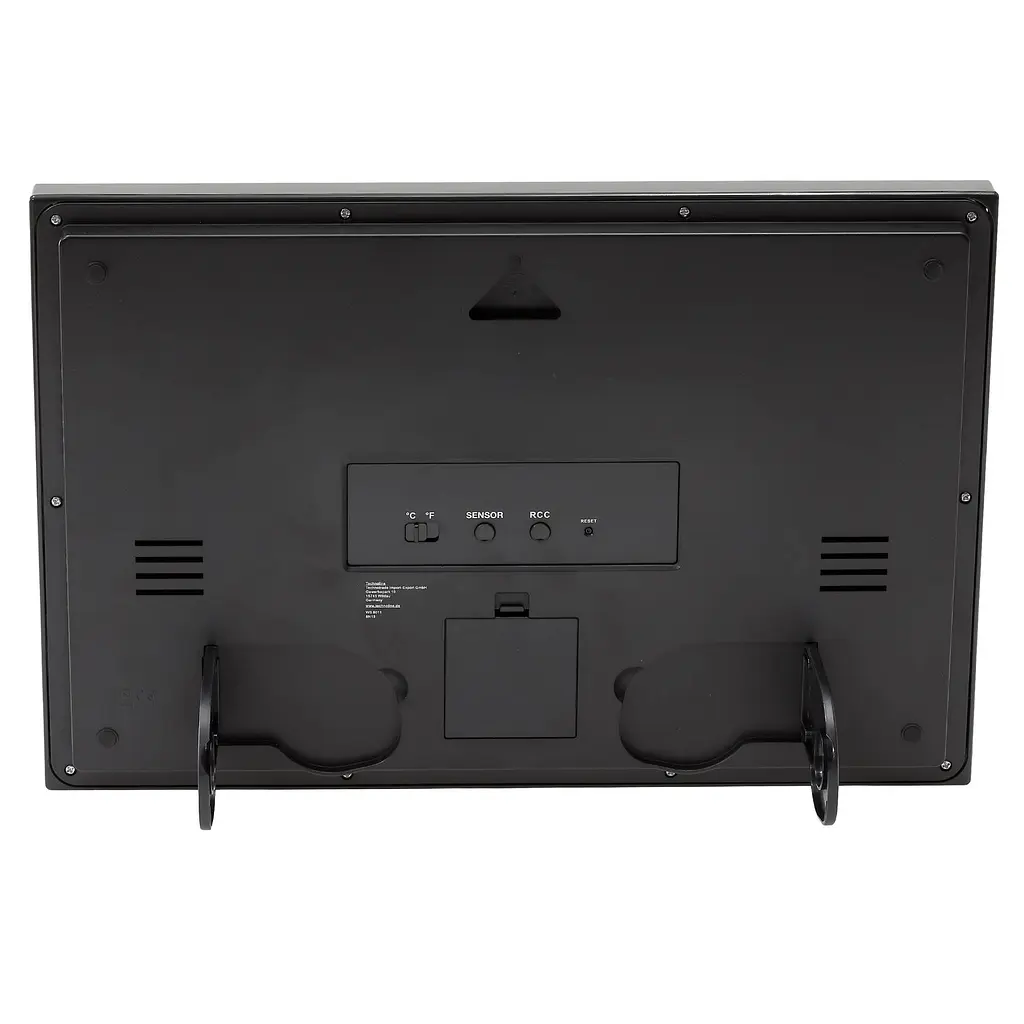 Годинник настінний Technoline WS8011 Black (WS8011), Чорний - фото 7