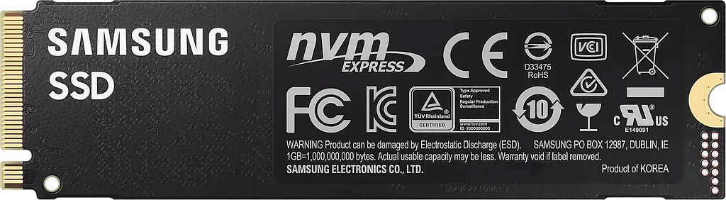 SSD накопичувач Samsung 980 PRO 500 GB [MZ-V8P500BW] [81646] - фото 4