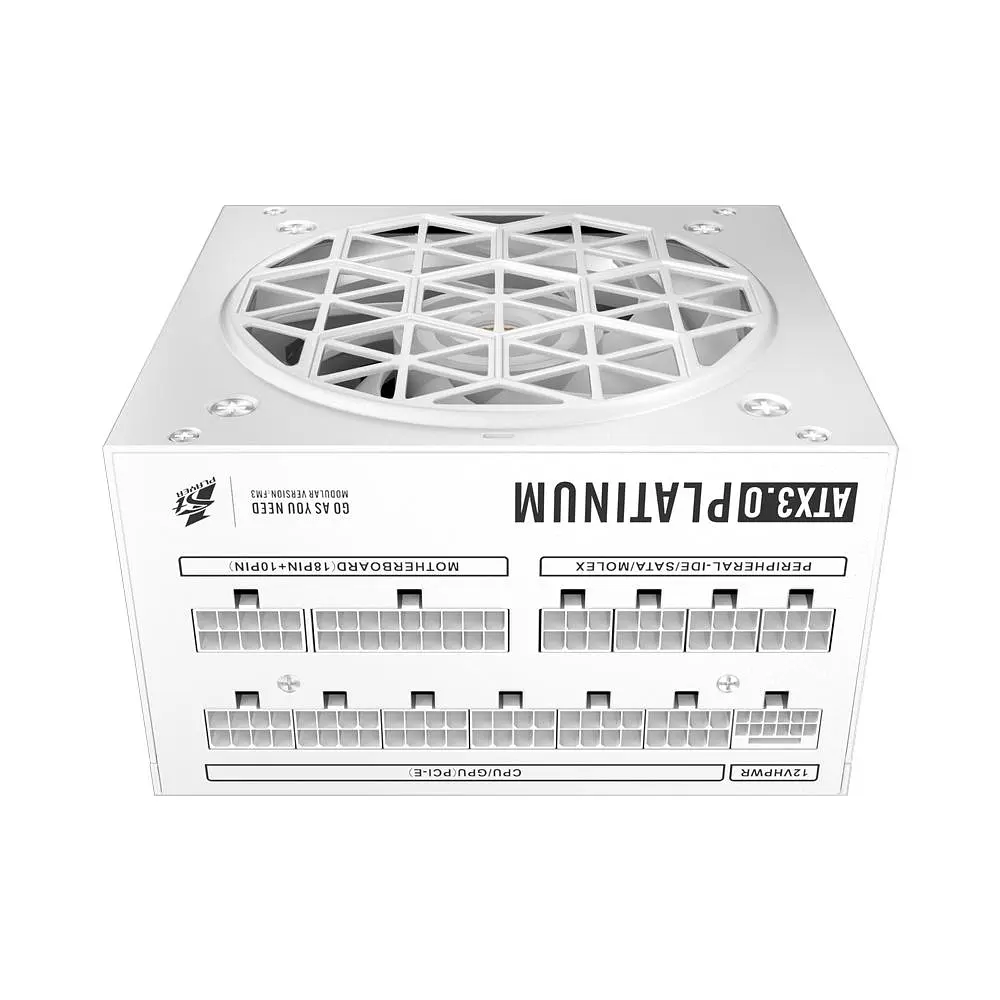 Блок живлення 1stPlayer HA-1000BA3 1000W White ATX 3.1 80+ Platinum (NGDP-PLT-1000-WH-EU) - фото 3