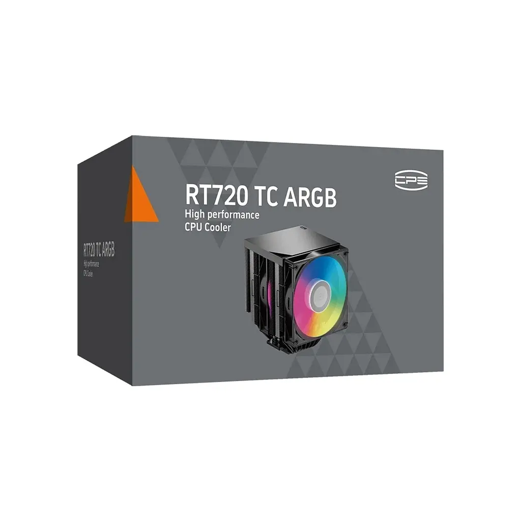 Кулер до процесора PcCooler Охолоджувач для процесора PсCOOLER RT720 TC ARGB BK чорний IntelLGA 11 (RT720 TC ARGB BK) - фото 7