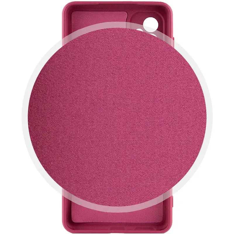 Чохол Silicone Cover Lakshmi Full Camera (A) для Samsung Galaxy M54 5G Бордовий / Marsala - фото 3