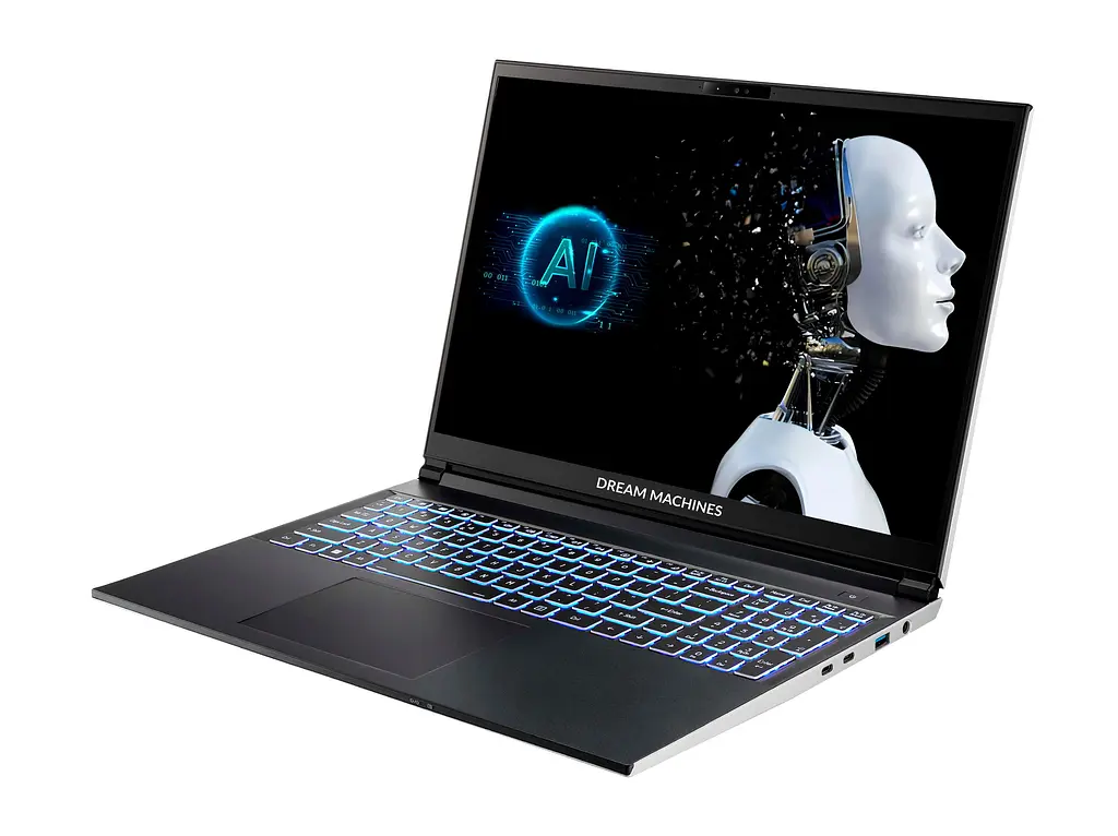 Ноутбук Dream Machines IPS RG4050-16 16FHD+, Intel Ultra 7-155H, 32GB, F1TB, NVD4050-6, DOS, Серебристый (RG4050-16UA26) - фото 4