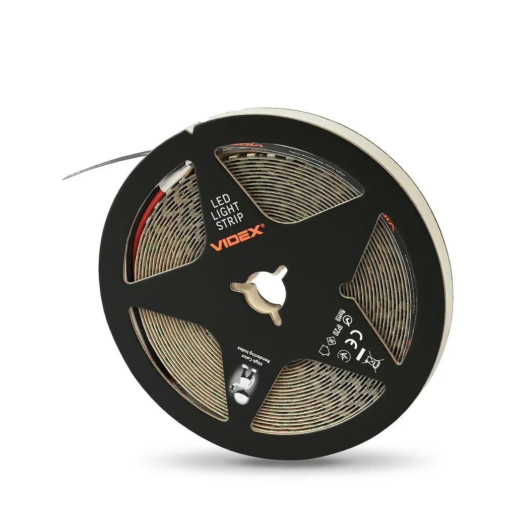 Led стрічка Videx DC12V 60W 5M 4000K Ra98 IP20 (VL-LST28144-12124-B5)  - фото 4