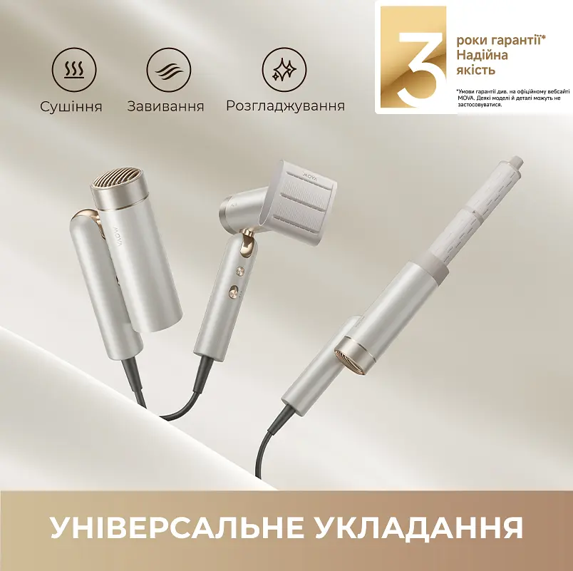 Фен MOVA Flip10 White - фото 3
