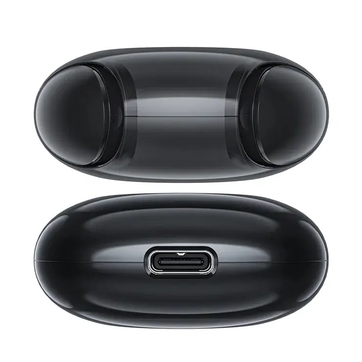 Наушники ACEFAST T9 Crystal (Air) color bluetooth earbuds Obsidian Black - фото 4