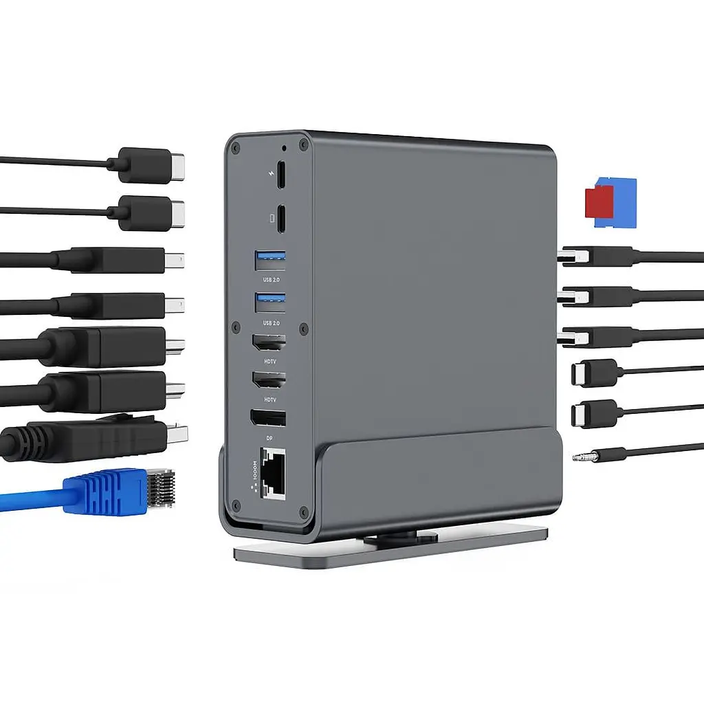 Адаптер Cablexpert A-CF-COMBO15-01, USB Type-C 15-в-1 - фото 10