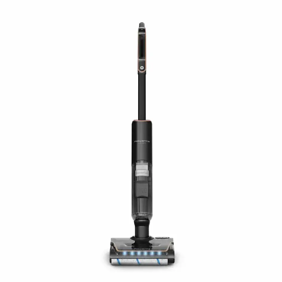 Rowenta Пилосос Rowenta безпровідний миючий X-Clean 7, 250Вт, конт пилок -0.5л, конт для води-0.65л, автон. робота до 50хв, вага-4.2кг, НЕРА, чорний - фото 2