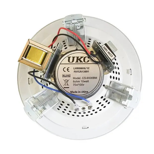 Стельова колонка UKC CS-6500BM 10W White (3_00461) - фото 2