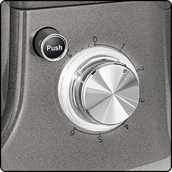Планетарний міксер-тестоміс Profi Cook PC-KM 1197 Antracite 5л - фото 3