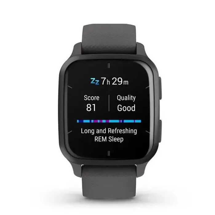 Смарт-годинник Garmin Venu Sq 2 Slate Aluminium Bezel with Shadow Grey Case and Silicone Band (010-02701-10) - фото 4