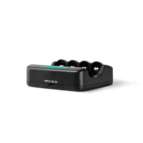 Зарядний пристрій N401 Black 4 x AA/AAA Ni-MH/Cd (300 mAh 2.96V) Videx teh0028621 - фото 4