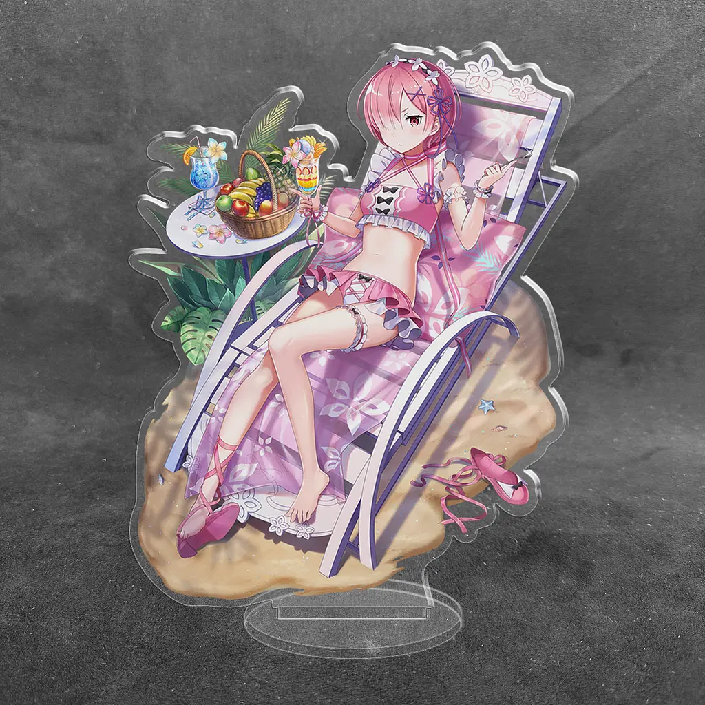 Акрилова колекційна фігурка Аніме: Re:Zero. Життя з нуля в альтернативному світі - Рам 15 см - фото 2