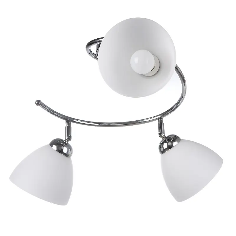 Люстра потолочная Brille классическая E14 40W CH (LK-077C/3) - фото 3