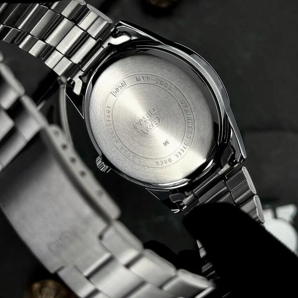 Чоловічий годинник Casio MTP-VD03D-2A Сріблястий ( AT1141-0042 ) - фото 6