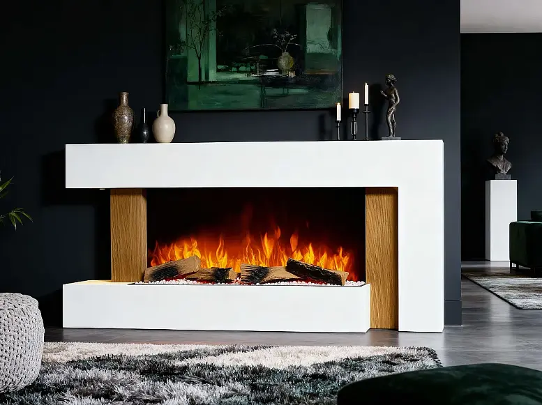 Електрокамін ArtiFlame Fjord AF52 з 3D-ефектом полум’я, обігрівом та Wi-Fi - фото 7