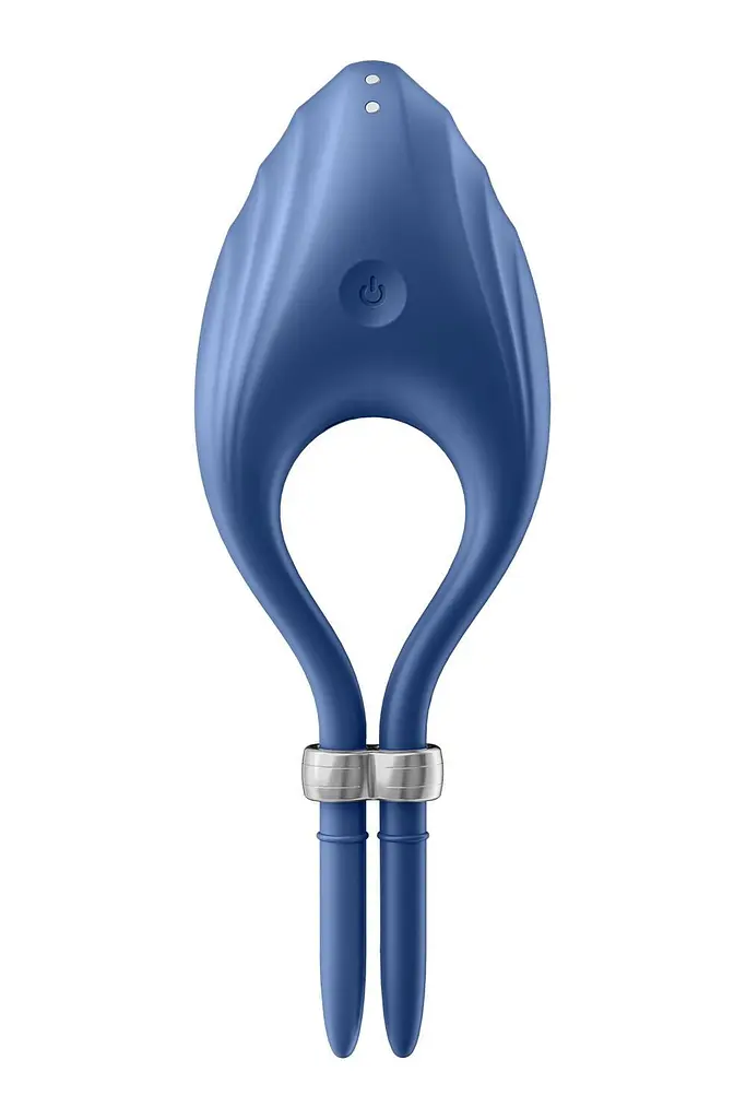 Ерекційне віброкільце-ласо Satisfyer Duelist Blue, 10 режимів, потужний мотор - фото 3