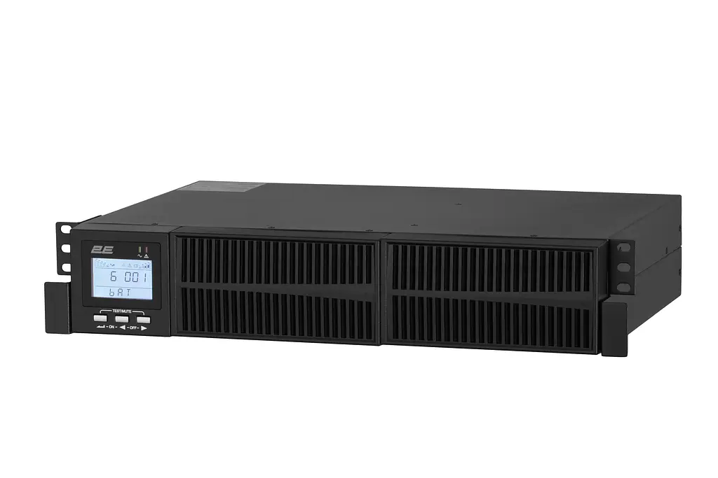 2E Джерело безперебійного живлення OD1000RT, 1000VA/900W, RT2U, LCD, USB, 3xSchuko - фото 2