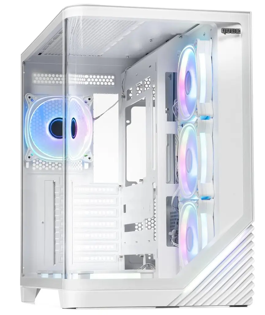 Корпус QUBE MIRAGE 7ARGB BTF White (MIRAGE_GWNU3) - фото 11