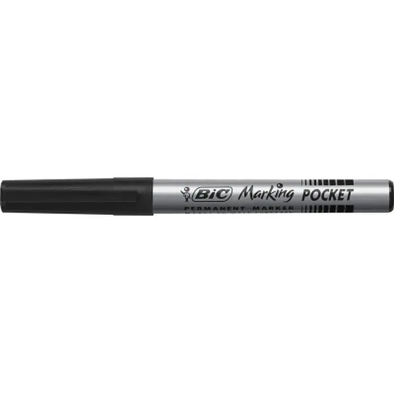 Маркер Bic перманентний Fine, чорний (bc8209022)