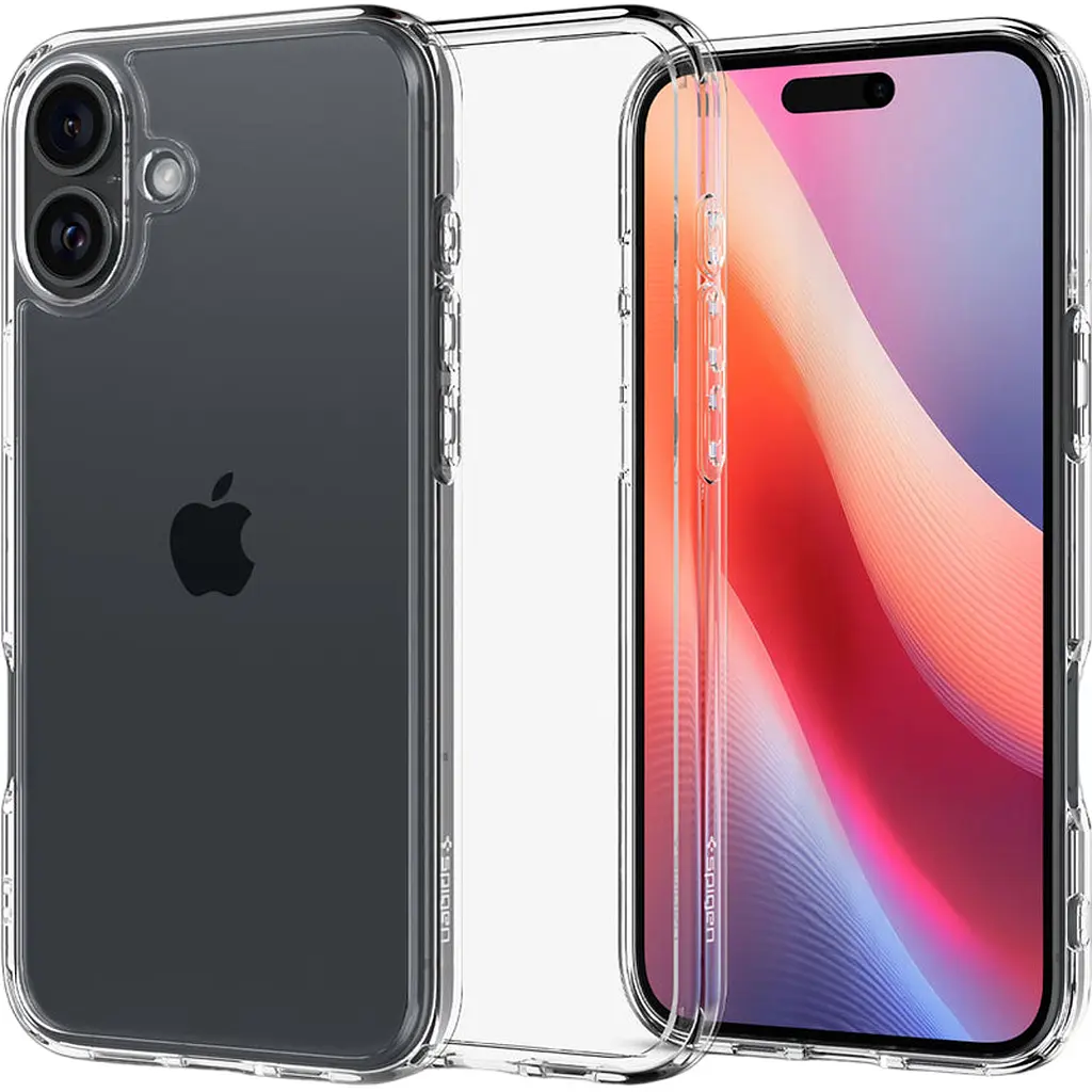 Чохол Spigen Ultra Hybrid для Apple iPhone 16 Crystal Clear (ACS08197) [117149] - фото 3
