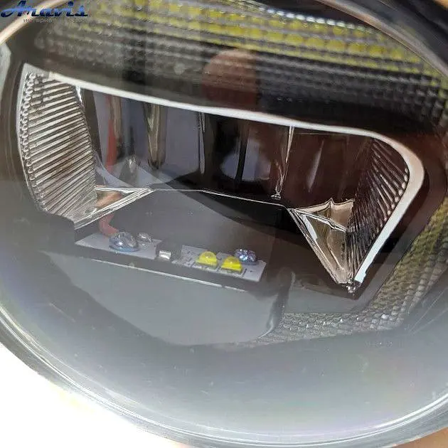 Протитуманні LED Фари круглі / Лінза з ДХО / D87мм / 12V / 6W / 6500K 2 шт. - фото 6
