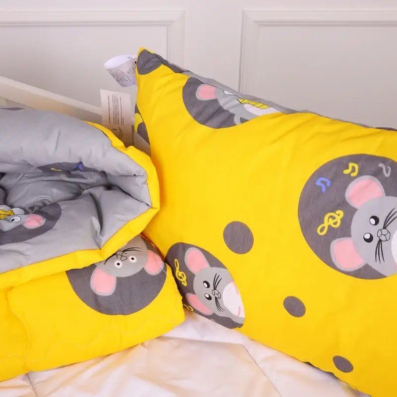 Подушка антиалергенна MirSon Kids Time 20-0029 Funny mice 50х70 см (2200009664403) - фото 5