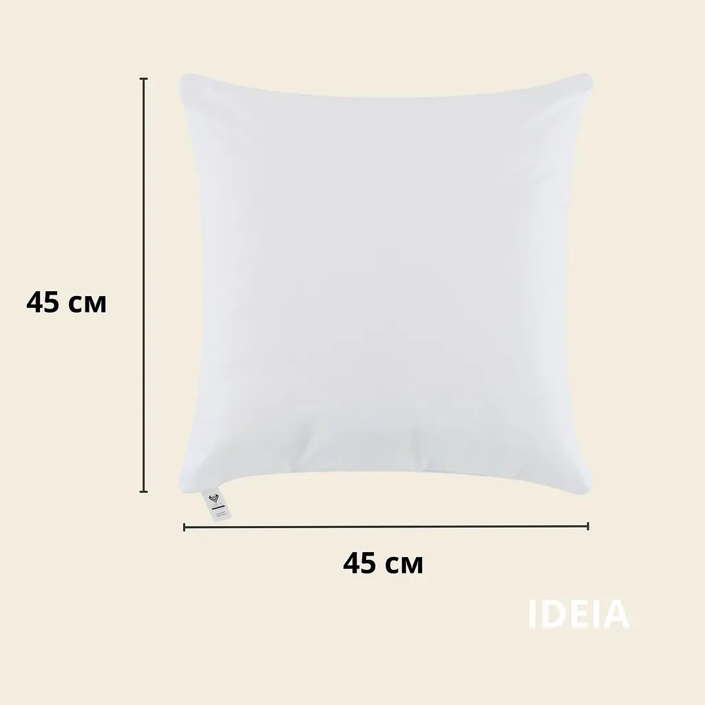Набір подушок Ideia 45х45 см білий 4 шт.  (8000035507) - фото 3