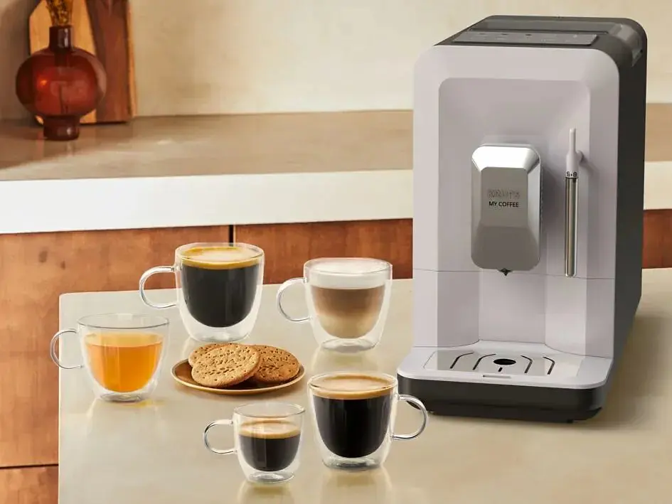 Krups Кофемашина Krups My Coffee+ 1.5л, зерно, ОLED дисплей, авторецептів - 3, метал, сірий - фото 8