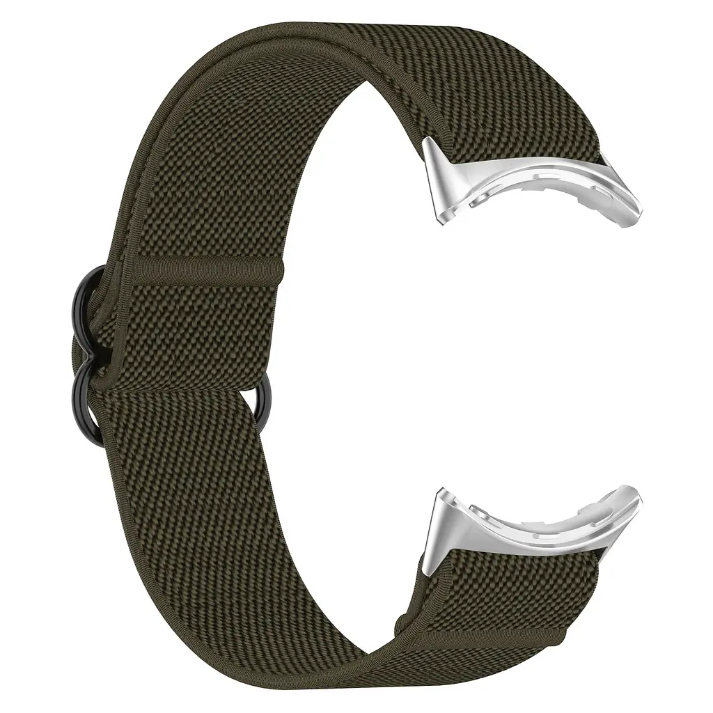Ремінець нейлоновий ArmorStandart для Google Pixel Watch / Watch 2 / Watch 3 / Watch 4 41 mm Dark Green (ARM75423) - фото 3
