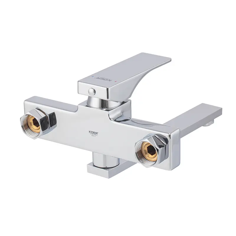Смеситель для кухни настенный Koer KB-73010-01 KR3490 Хром - фото 5