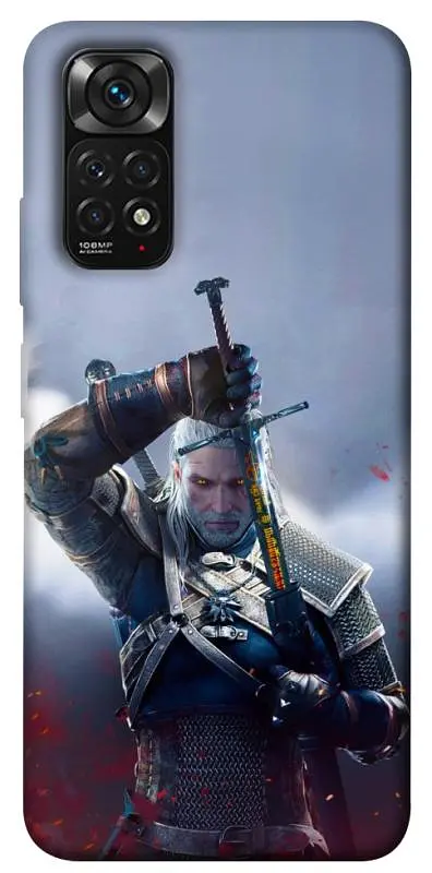 TPU чохол Demsky The witcher gerald для Xiaomi Redmi Note 11 (Global) / Note 11S