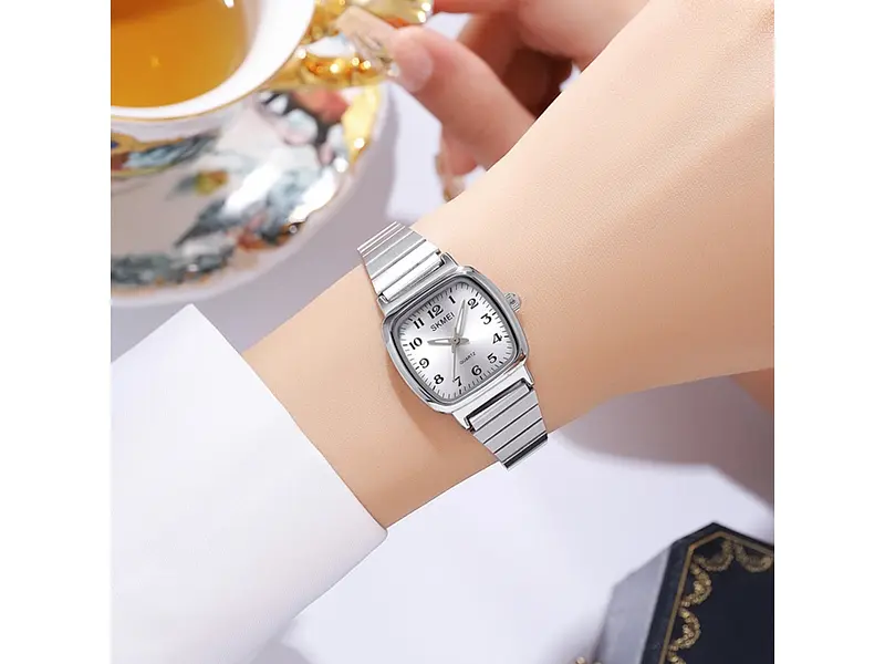Наручний годинник жіночий 2292SI-AC Silver Numbers Skmei acs0030046 - фото 4
