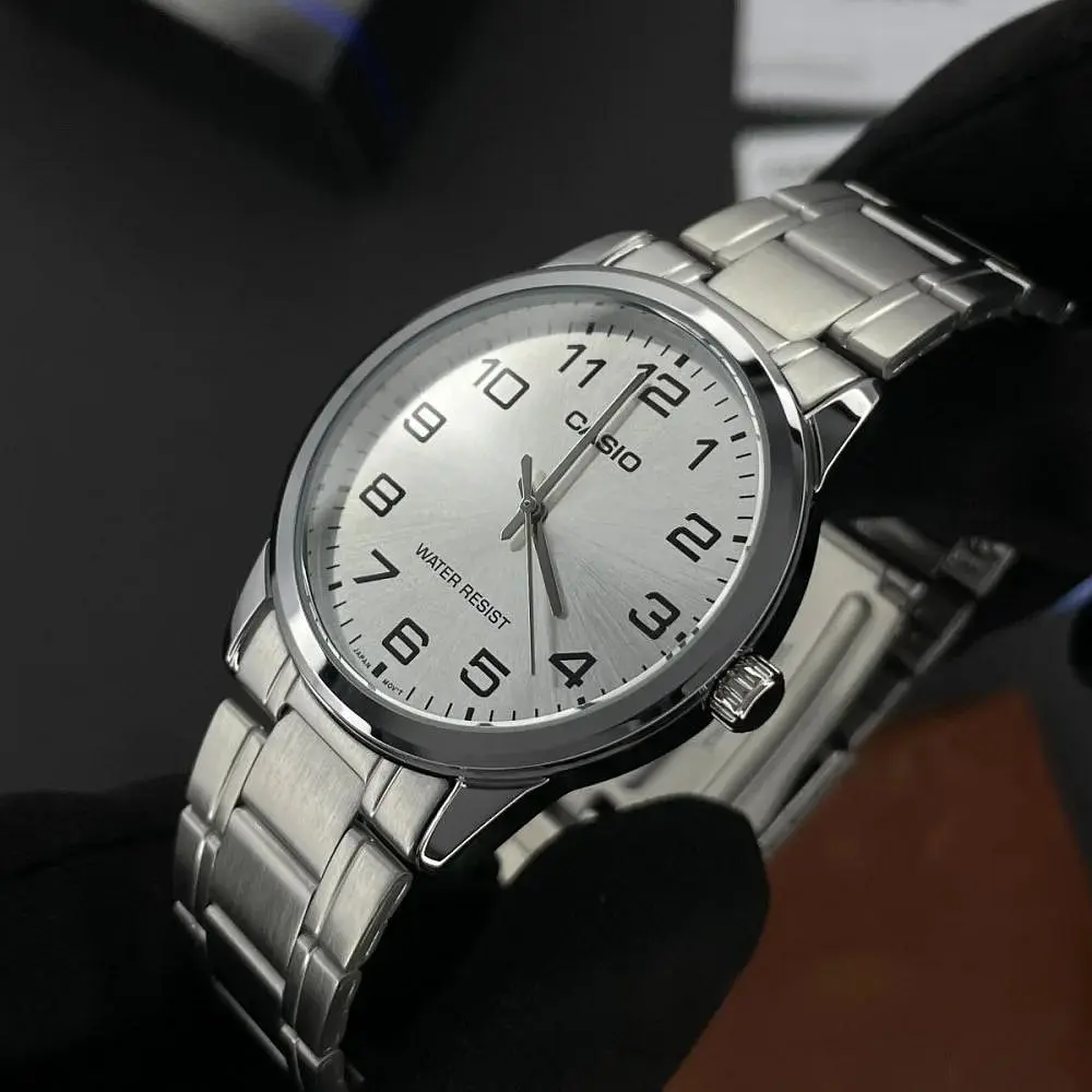 Чоловічий годинник Casio MTP-V001D-7B Сріблястий ( AT1141-0113 ) - фото 3