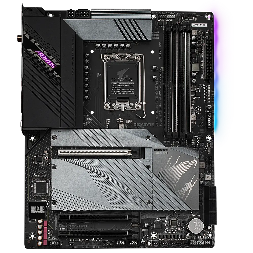 Материнська плата Gigabyte Z690 Aorus Elite AX DDR4 LGA 1700 (Z690 A ELITE AX DDR4) Б/В