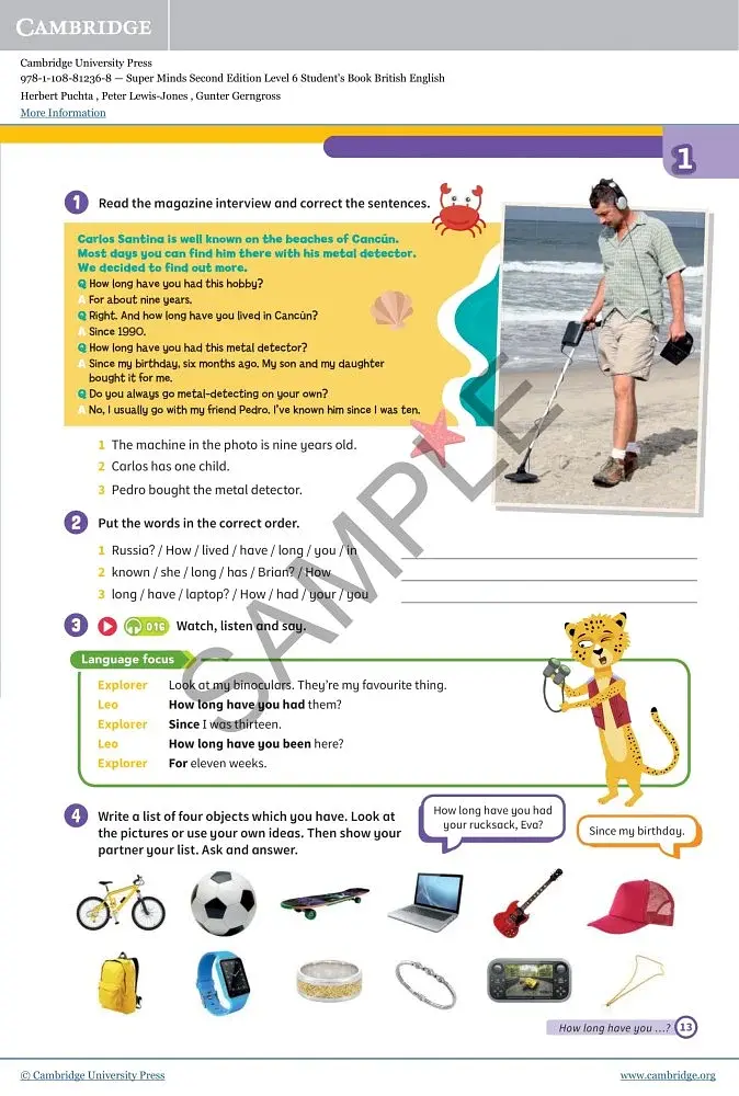 Super Minds. Level 6. Student's Book with eBook British English - фото 7