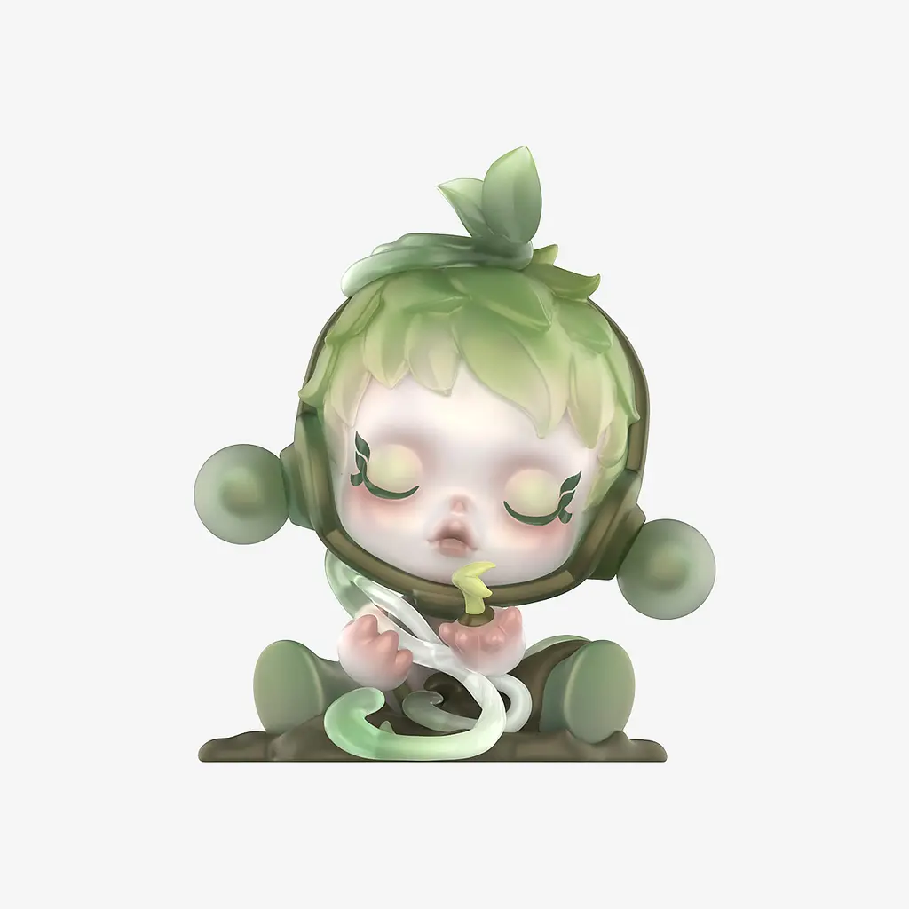 Игрушка-сюрприз Pop Mart Skullpanda серия The Ink Plum Blossom с коллекционной фигуркой (SPB-01) - фото 4